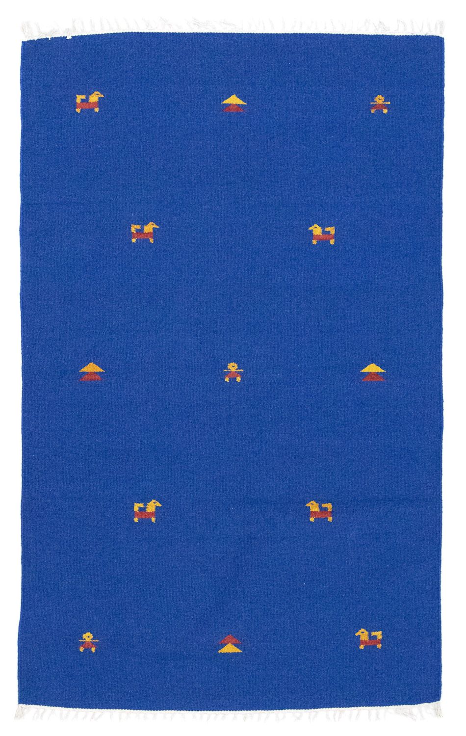 Kelim-tæppe - Trendy - 180 x 120 cm - blå