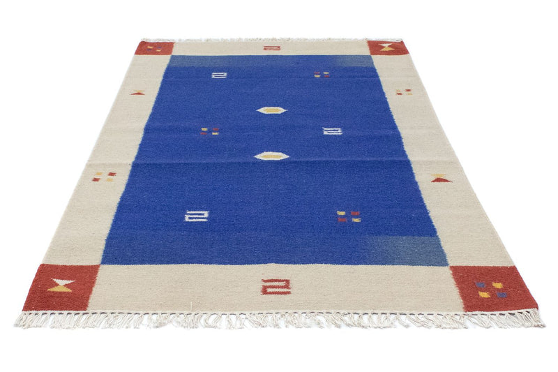 Kelim-tæppe - Trendy - 180 x 120 cm - blå