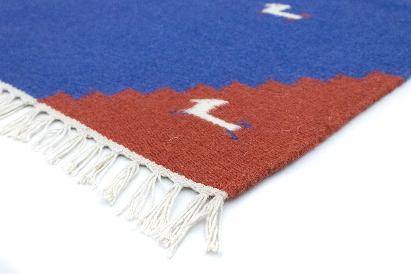 Moderne kilim Tæppe 180x120cm - Uldtæppe