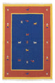 Moderne kilim Tæppe 200x140cm - Uldtæppe