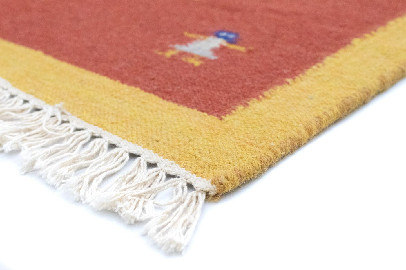Moderne kilim Tæppe 200x140cm - Uldtæppe