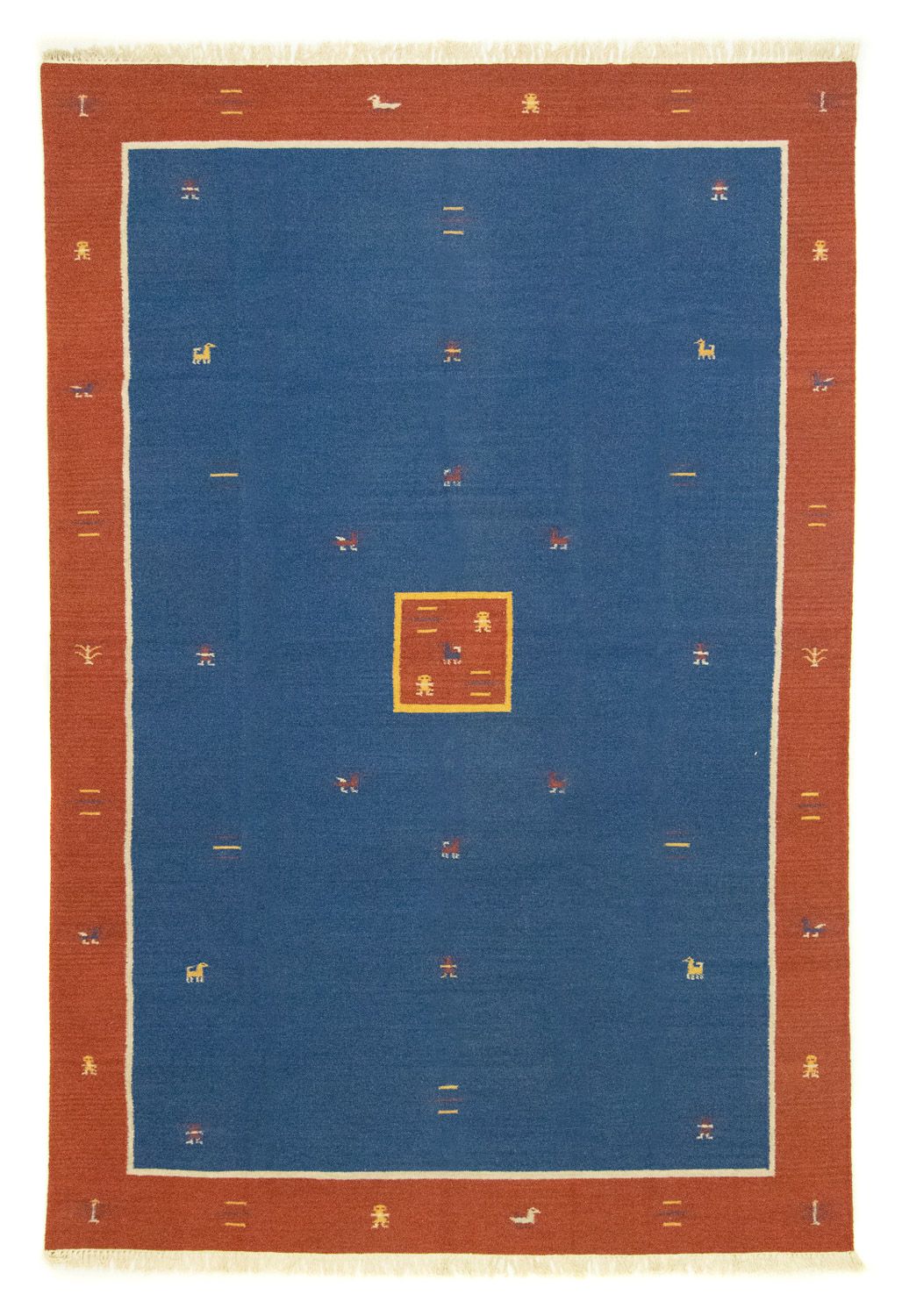 Kelim-tæppe - Trendy - 300 x 200 cm - blå