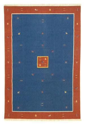 Kelim-tæppe - Trendy - 300 x 200 cm - blå