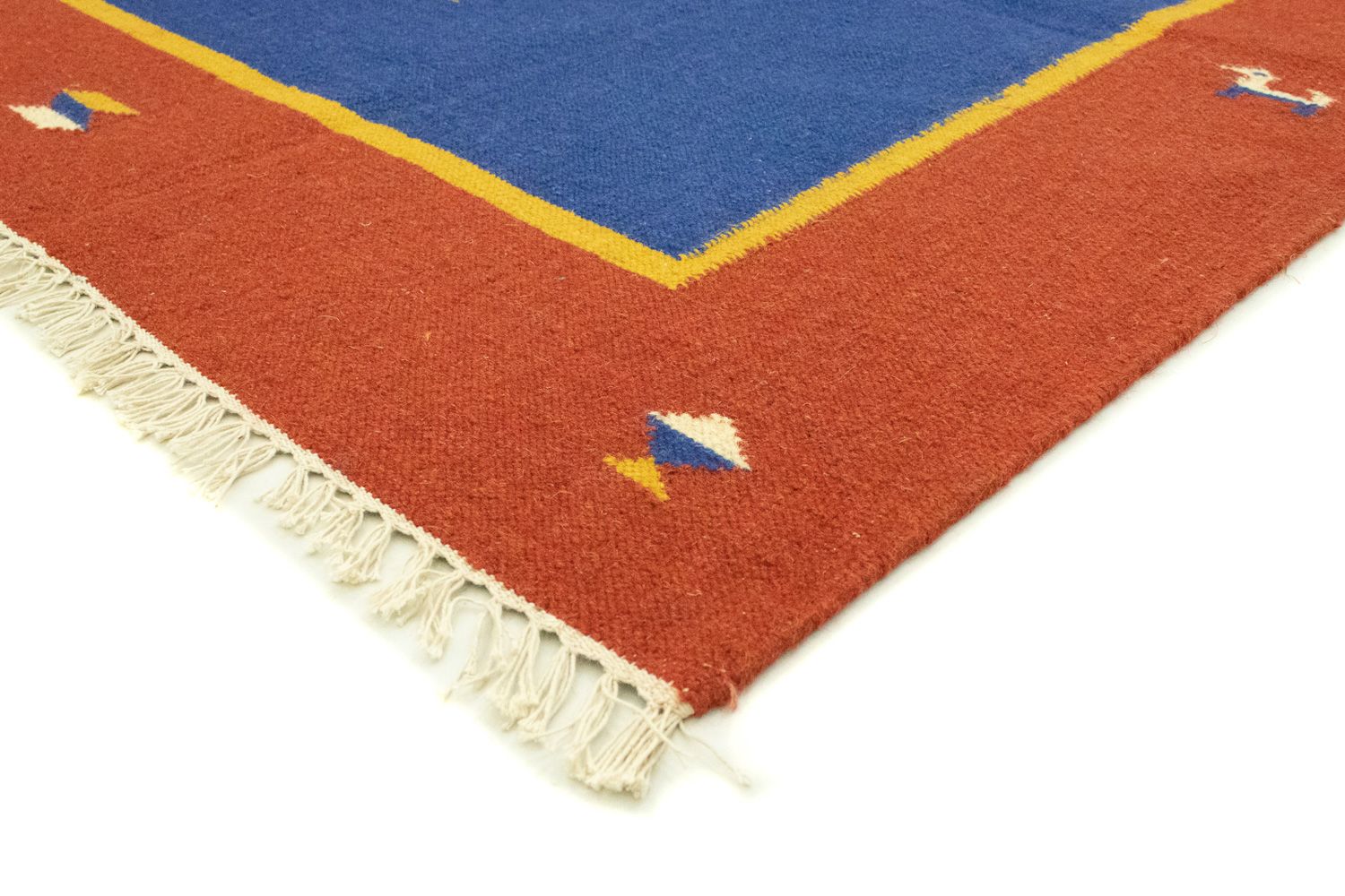 Kelim-tæppe - Trendy - 300 x 200 cm - blå
