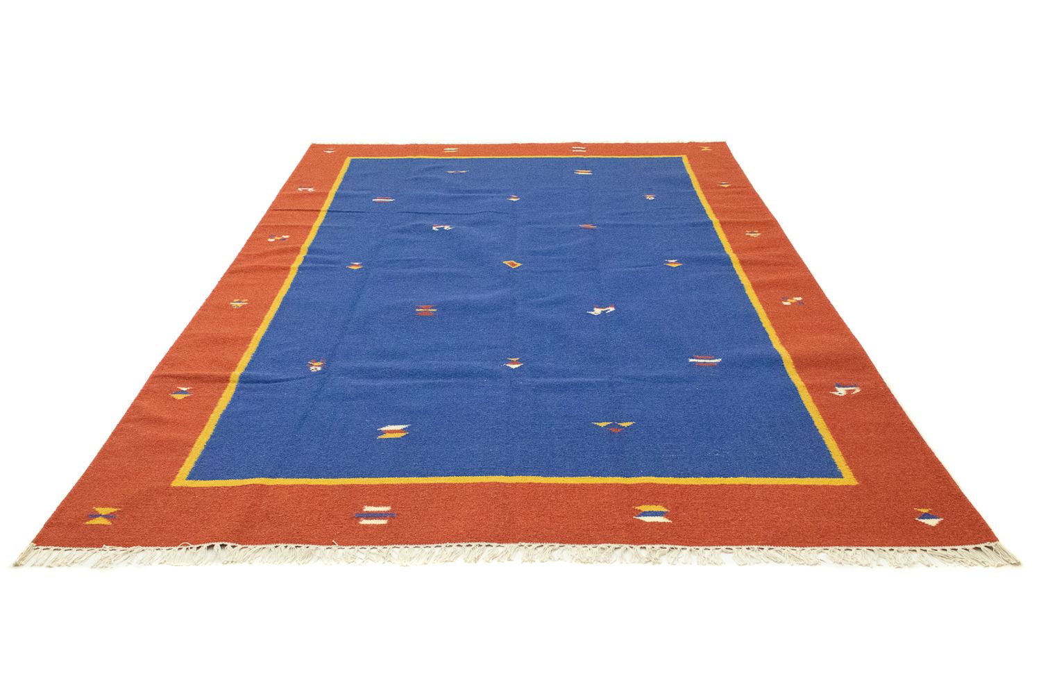 Kelim-tæppe - Trendy - 300 x 200 cm - blå