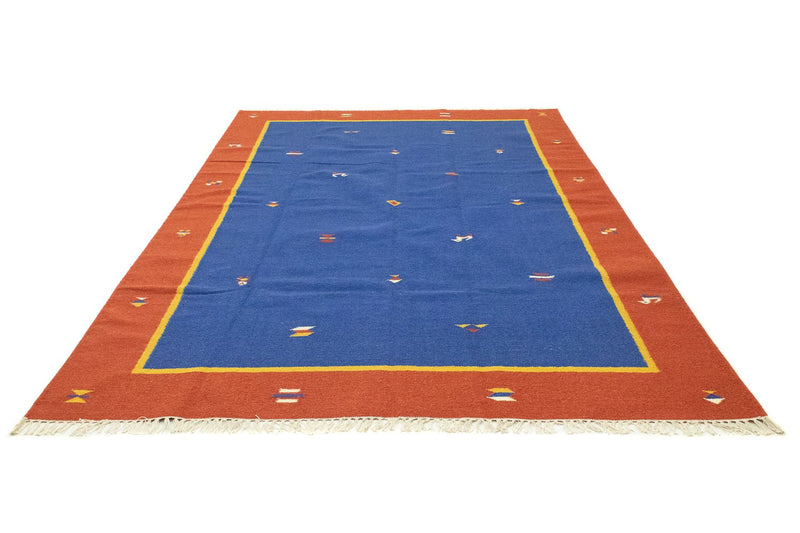 Kelim-tæppe - Trendy - 300 x 200 cm - blå