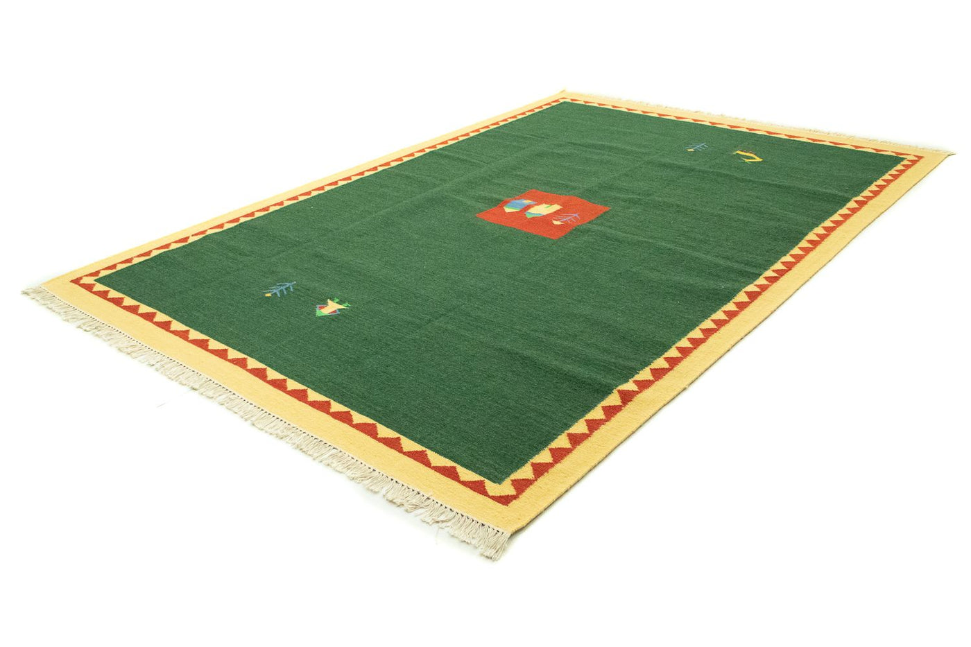 Moderne kilim Tæppe 300x200cm - Uldtæppe