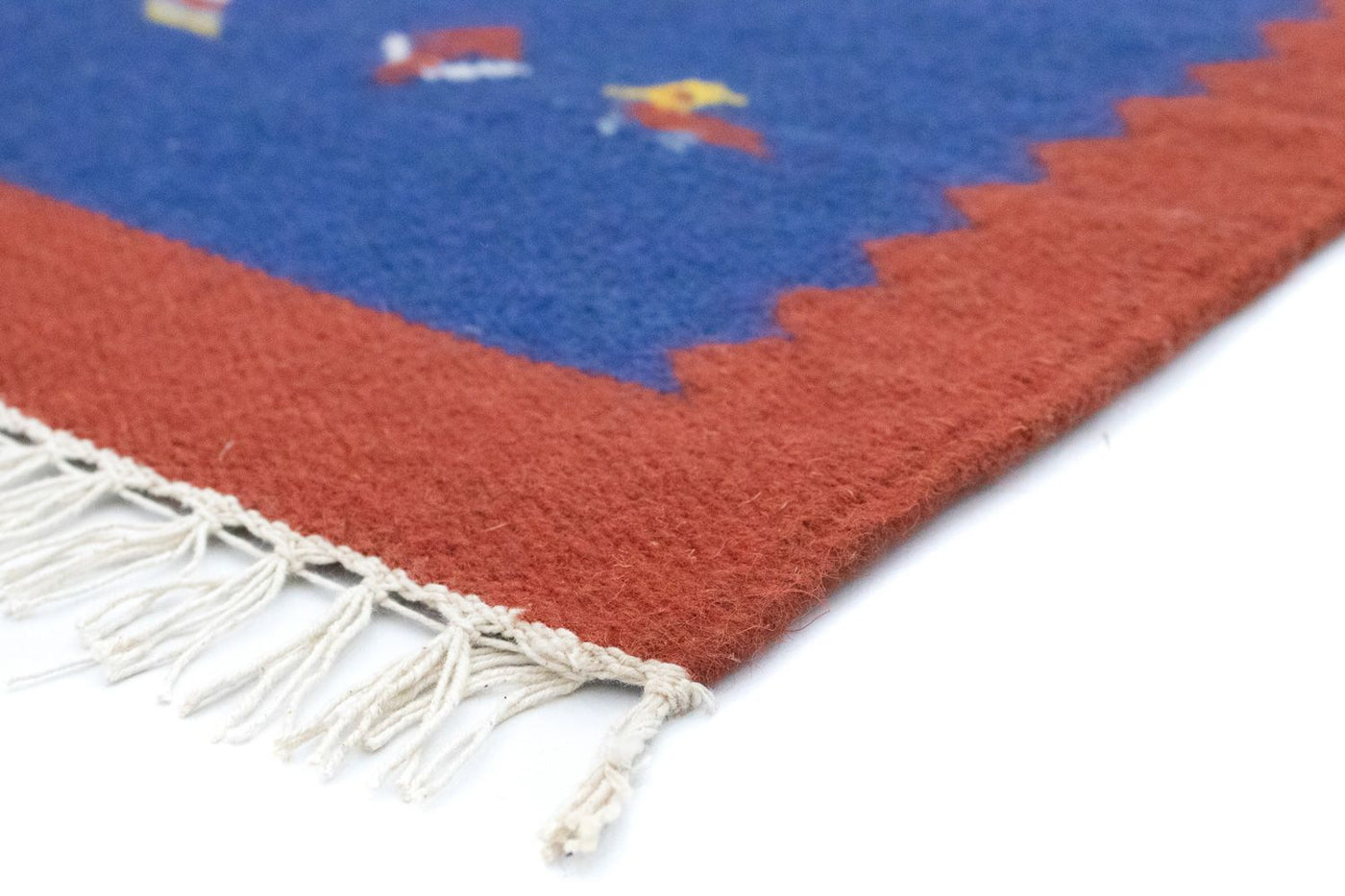 Moderne kilim Tæppe 180x120cm - Uldtæppe