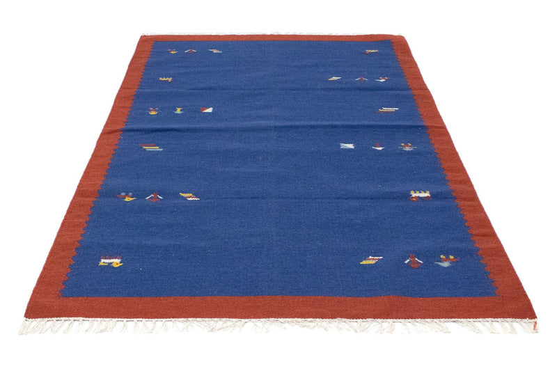 Kelim-tæppe - Trendy - 180 x 120 cm - blå
