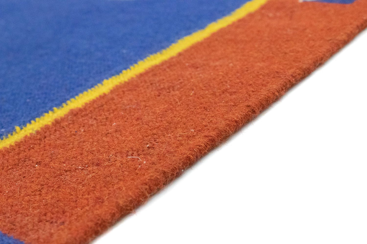 Kelim-tæppe - Trendy - 180 x 120 cm - blå