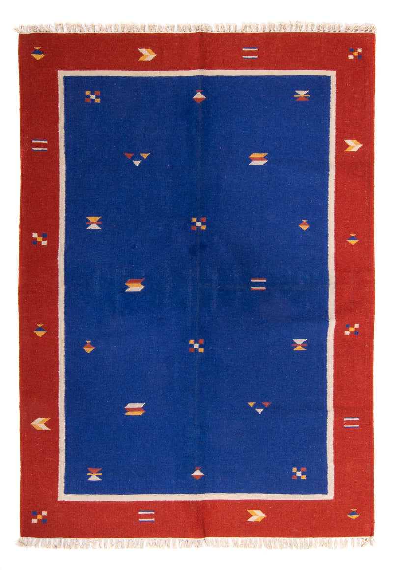 Kelim-tæppe - Trendy - 240 x 170 cm - mørkeblå