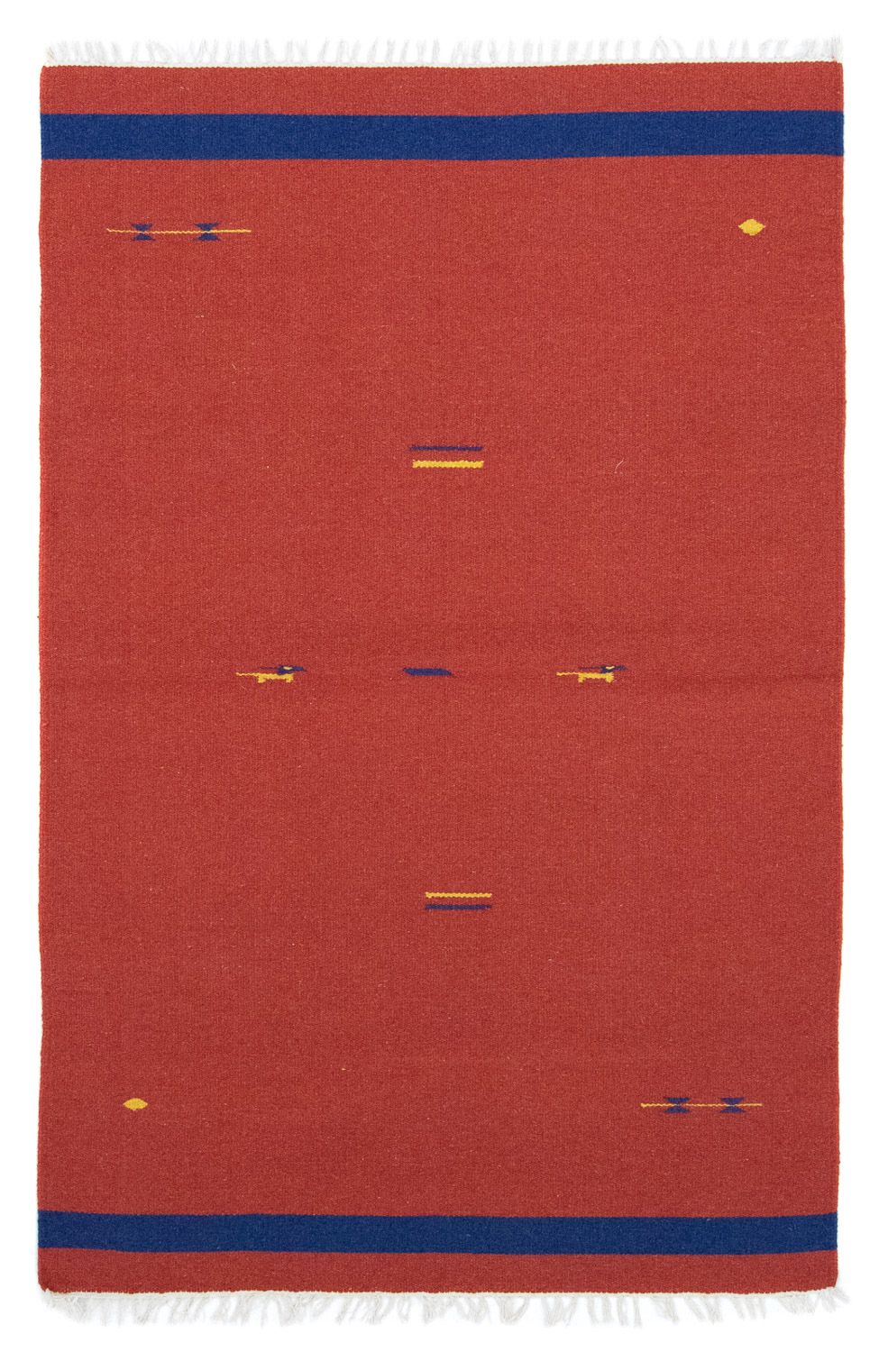 Kelim-tæppe - Trendy - 180 x 120 cm - rød