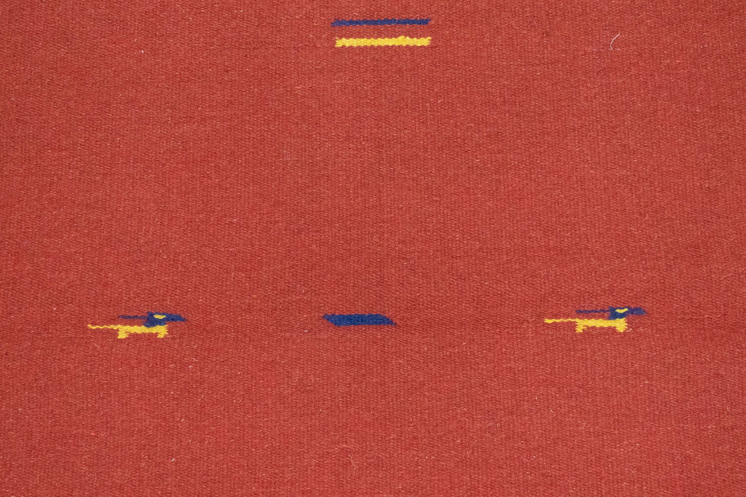 Kelim-tæppe - Trendy - 180 x 120 cm - rød