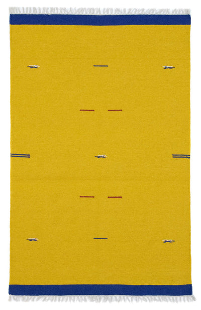 Moderne kilim Tæppe 120x180cm - Uldtæppe