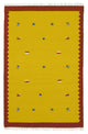 Moderne kilim Tæppe 180x120cm - Uldtæppe