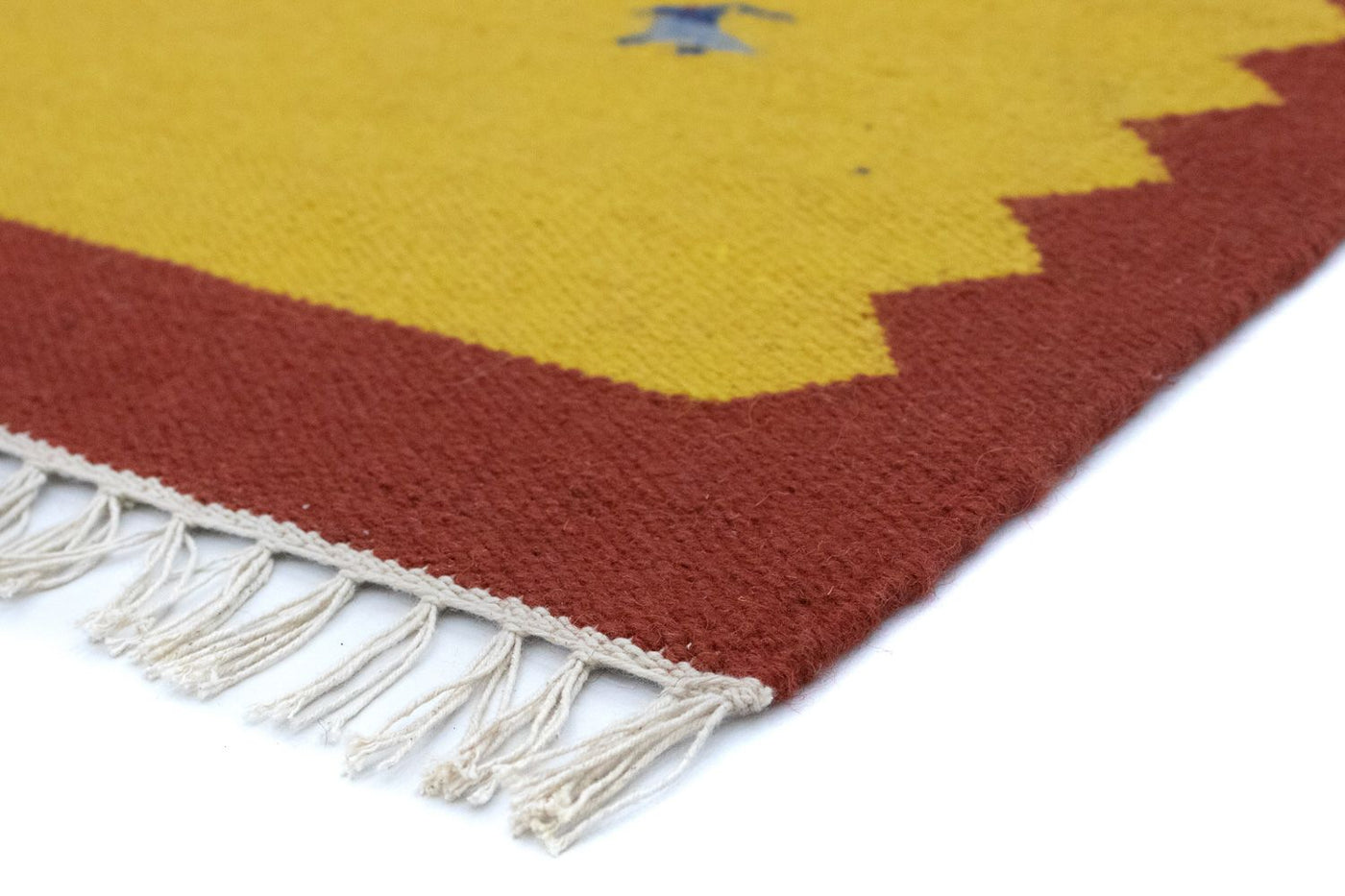 Moderne kilim Tæppe 180x120cm - Uldtæppe