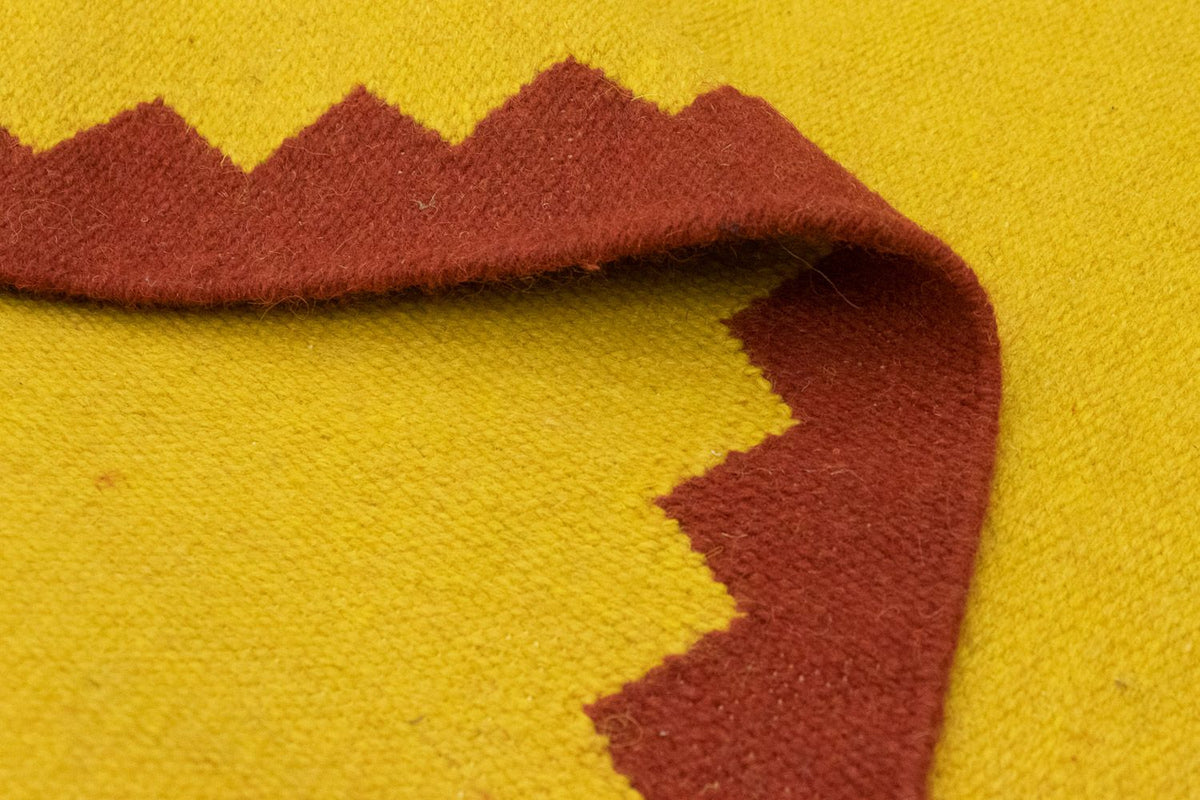 Kelim-tæppe - Trendy - 180 x 120 cm - gul