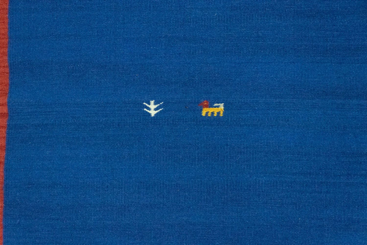 Kelim-tæppe - Trendy - 180 x 120 cm - blå