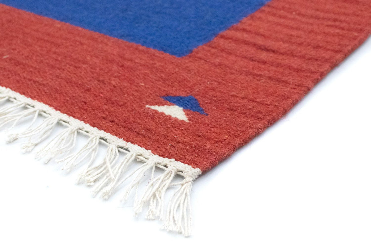 Moderne kilim Tæppe 120x180cm - Uldtæppe