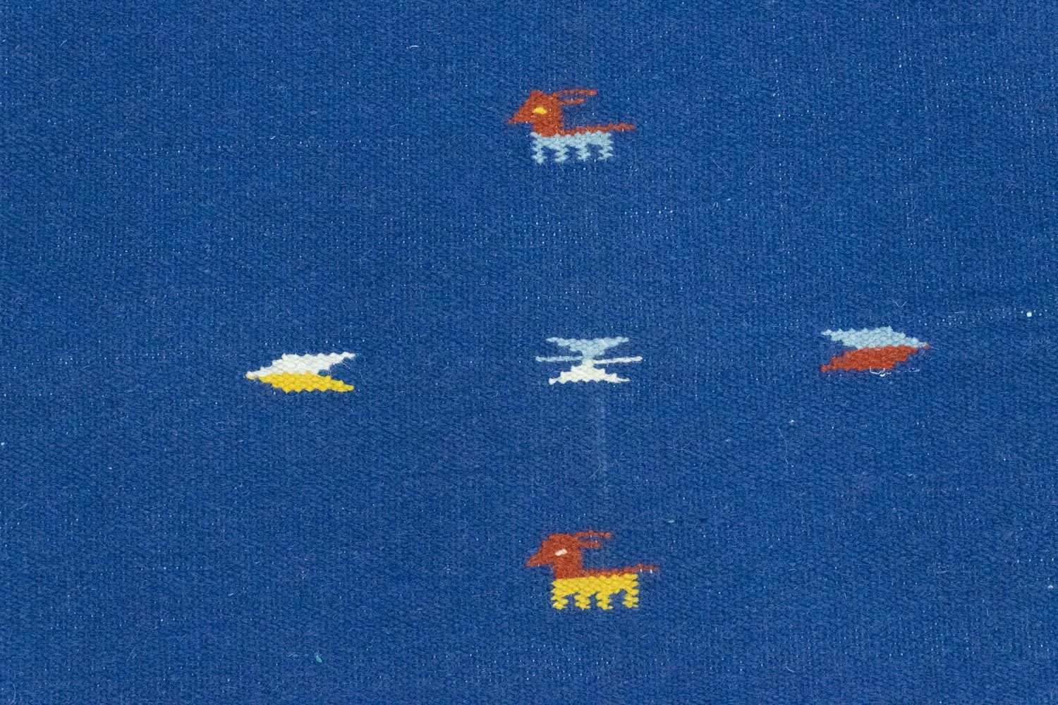 Kelim-tæppe - Trendy - 180 x 120 cm - blå
