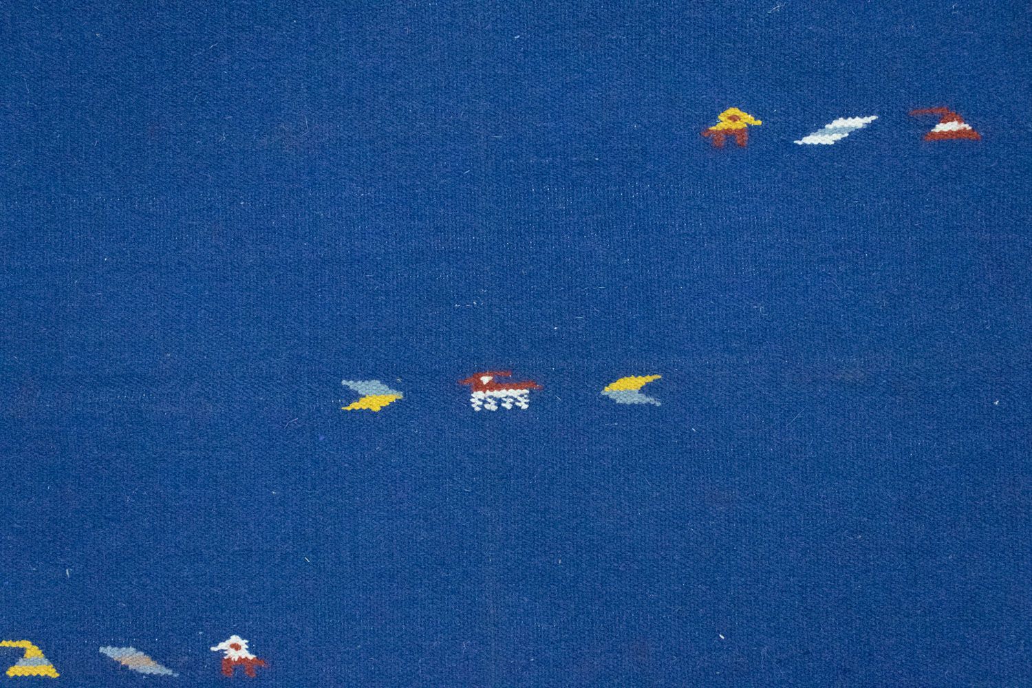 Kelim-tæppe - Trendy - 180 x 120 cm - blå