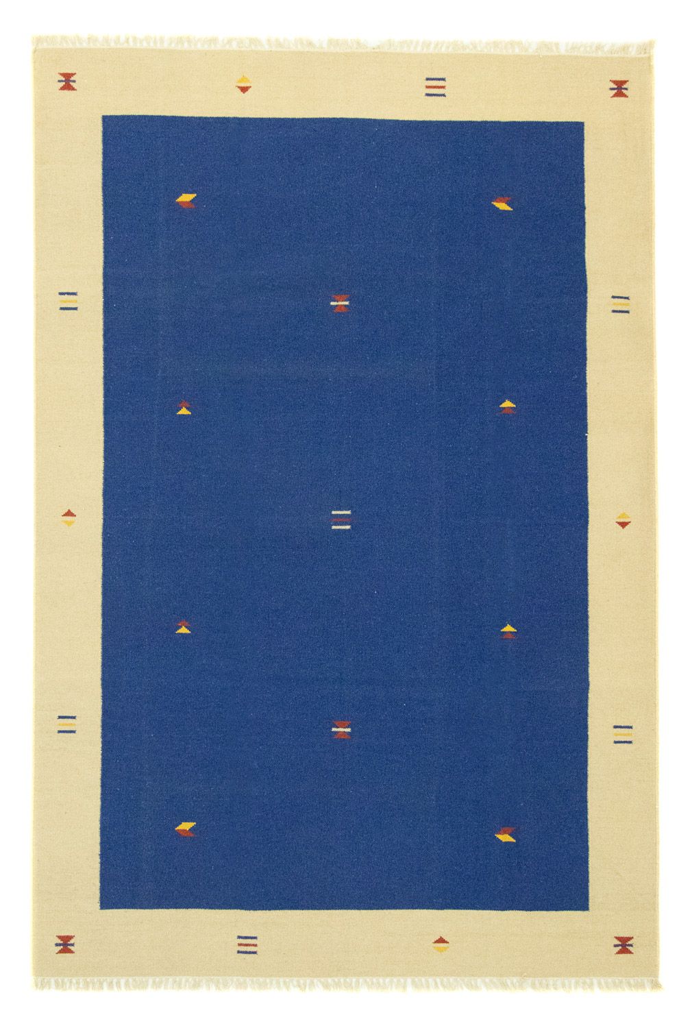 Kelim-tæppe - Trendy - 300 x 200 cm - blå
