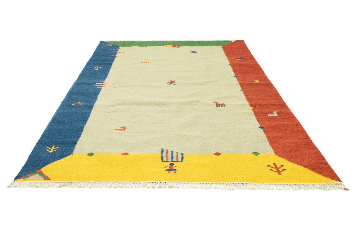 Kelim-tæppe - Trendy - 300 x 200 cm - beige