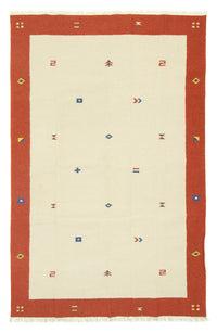 Kelim-tæppe - Trendy - 300 x 200 cm - beige