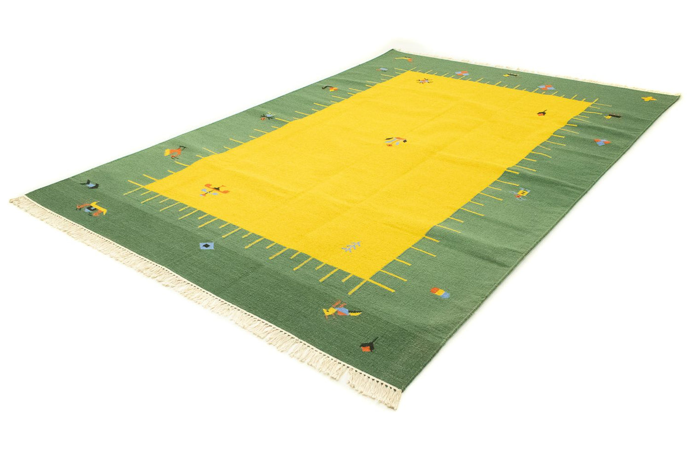 Moderne kilim Tæppe 300x200cm - Uldtæppe