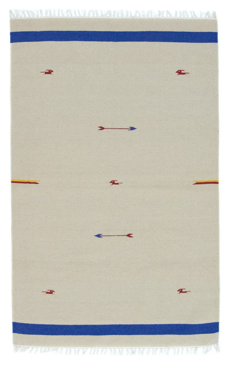 Kelim-tæppe - Trendy - 180 x 120 cm - beige