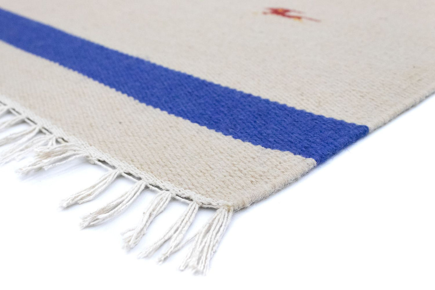Moderne kilim Tæppe 180x120cm - Uldtæppe