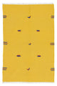 Moderne kilim Tæppe 200x140cm - Uldtæppe