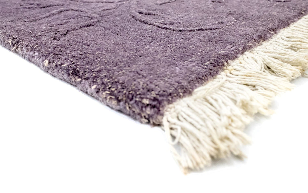 Nepal Tæppe - 244 x 175 cm - beige