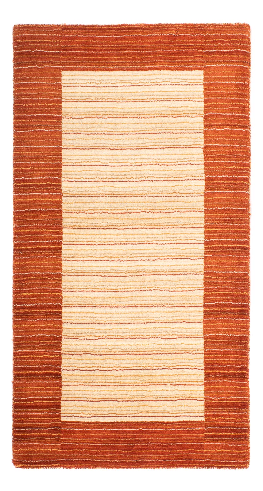 Gabbeh Tæppe - Loribaft Softy - 132 x 72 cm - beige