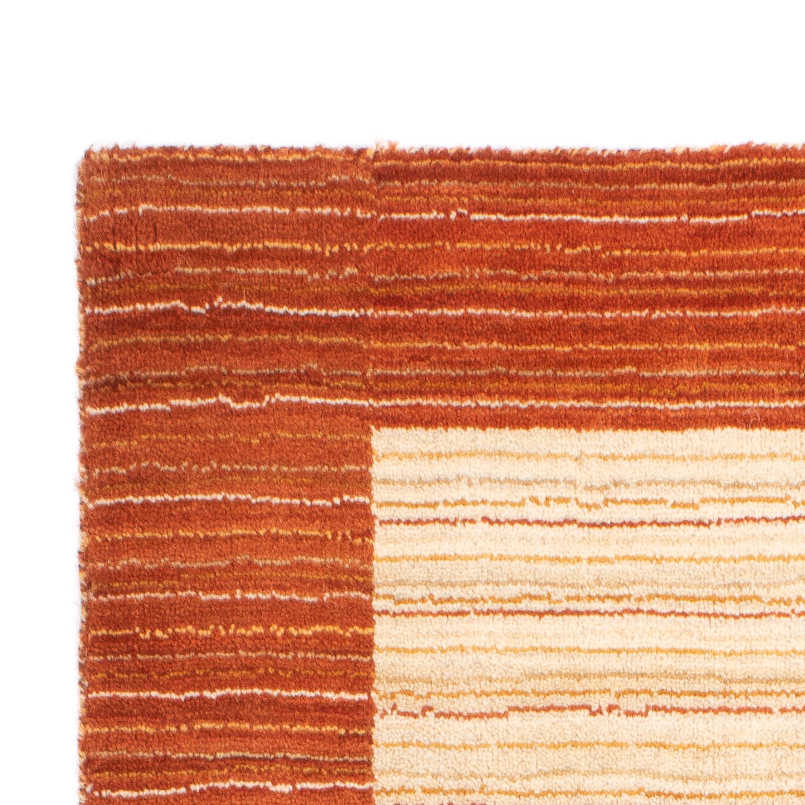 Gabbeh Tæppe - Loribaft Softy - 132 x 72 cm - beige