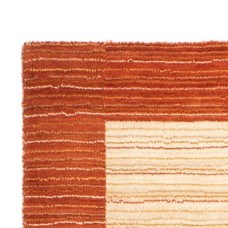 Gabbeh Tæppe - Loribaft Softy - 132 x 72 cm - beige