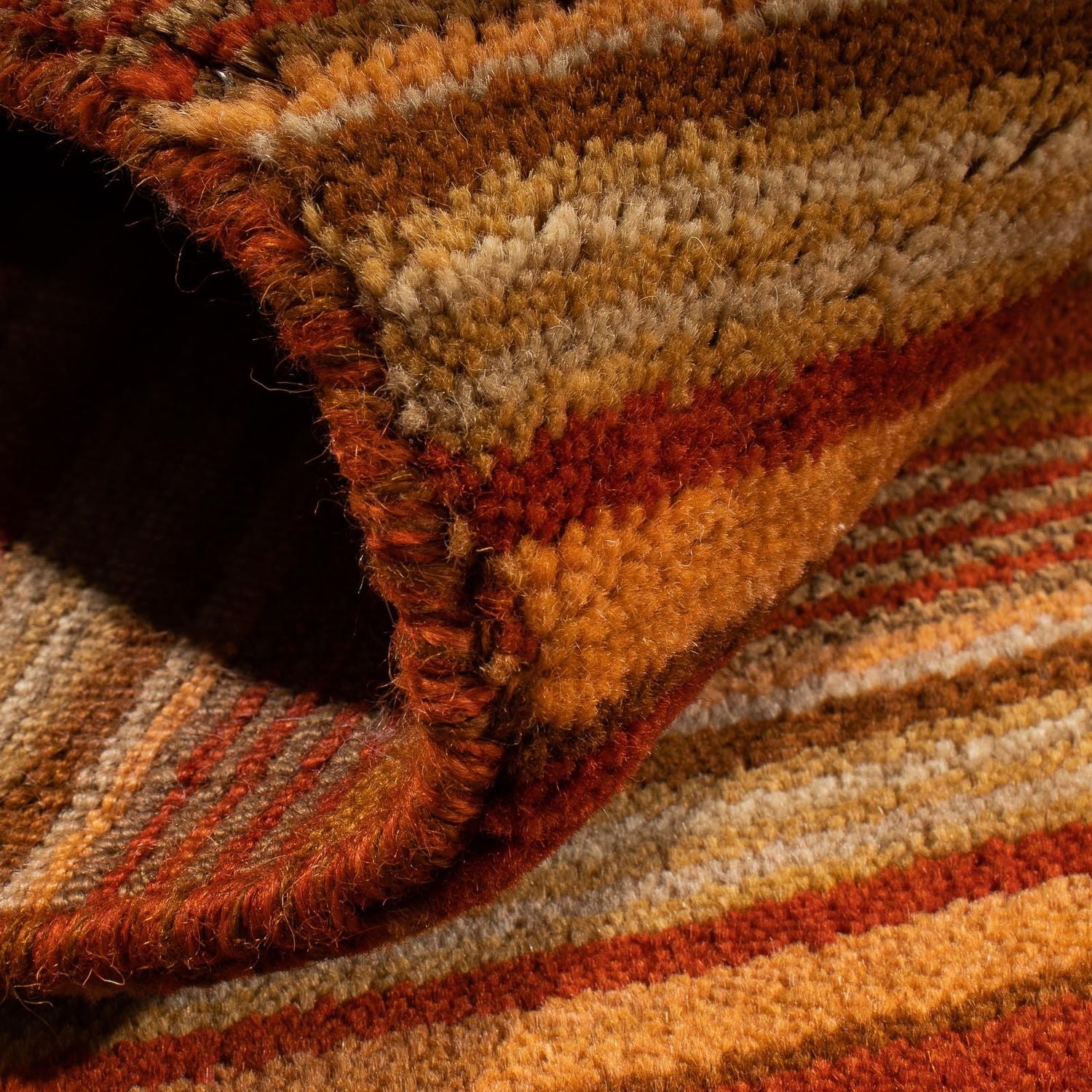 Gabbeh Tæppe - Loribaft Softy - 122 x 73 cm - flerfarvet