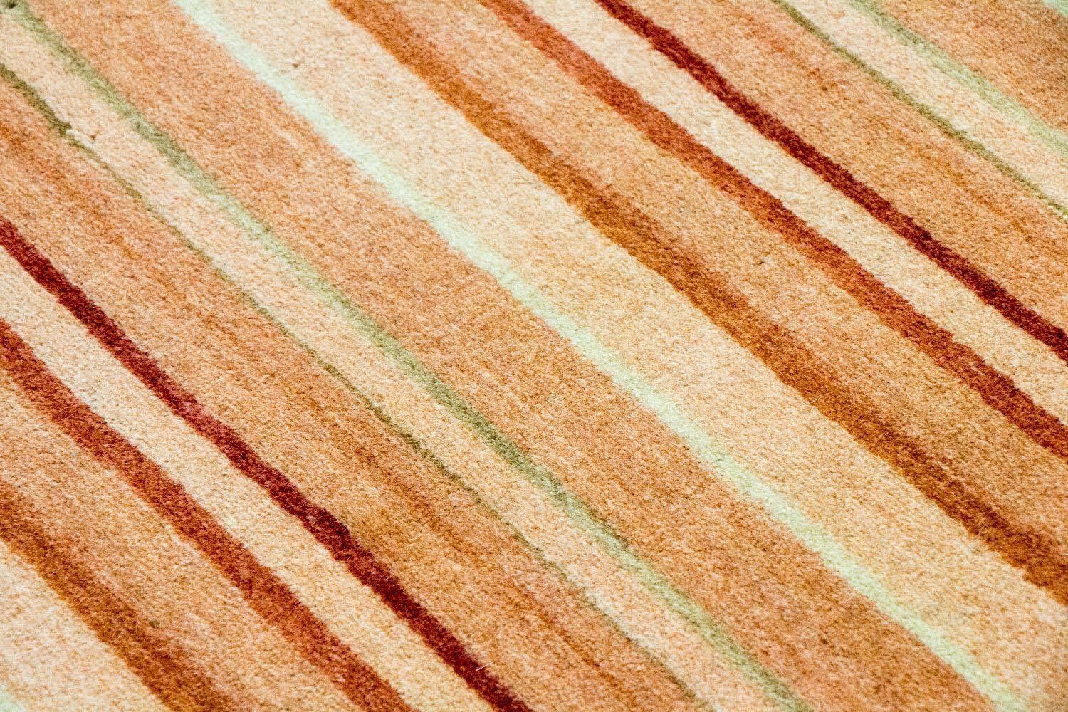 Uldtæppe - 183 x 116 cm - flerfarvet