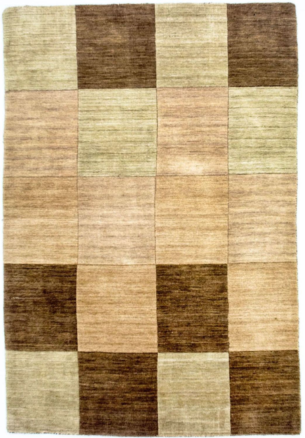 Uldtæppe - 180 x 126 cm - flerfarvet