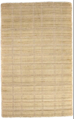 Uldtæppe - 89 x 55 cm - beige