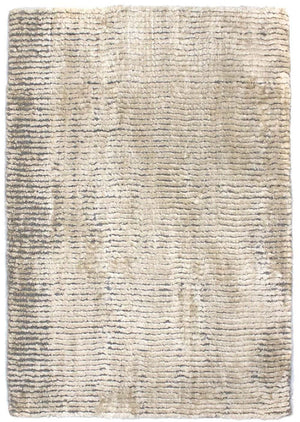 Viskose tæppe - 95 x 65 cm - beige