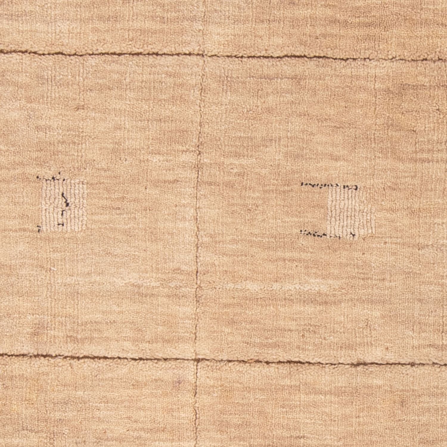 Gabbeh Tæppe - Loribaft Softy - 117 x 85 cm - lys beige