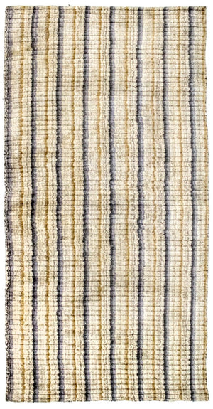 Viskose tæppe - 180 x 94 cm - flerfarvet