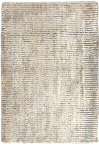 Viskose tæppe - 95 x 66 cm - beige
