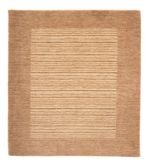 Gabbeh Tæppe - Loribaft Softy - 117 x 91 cm - lys brun