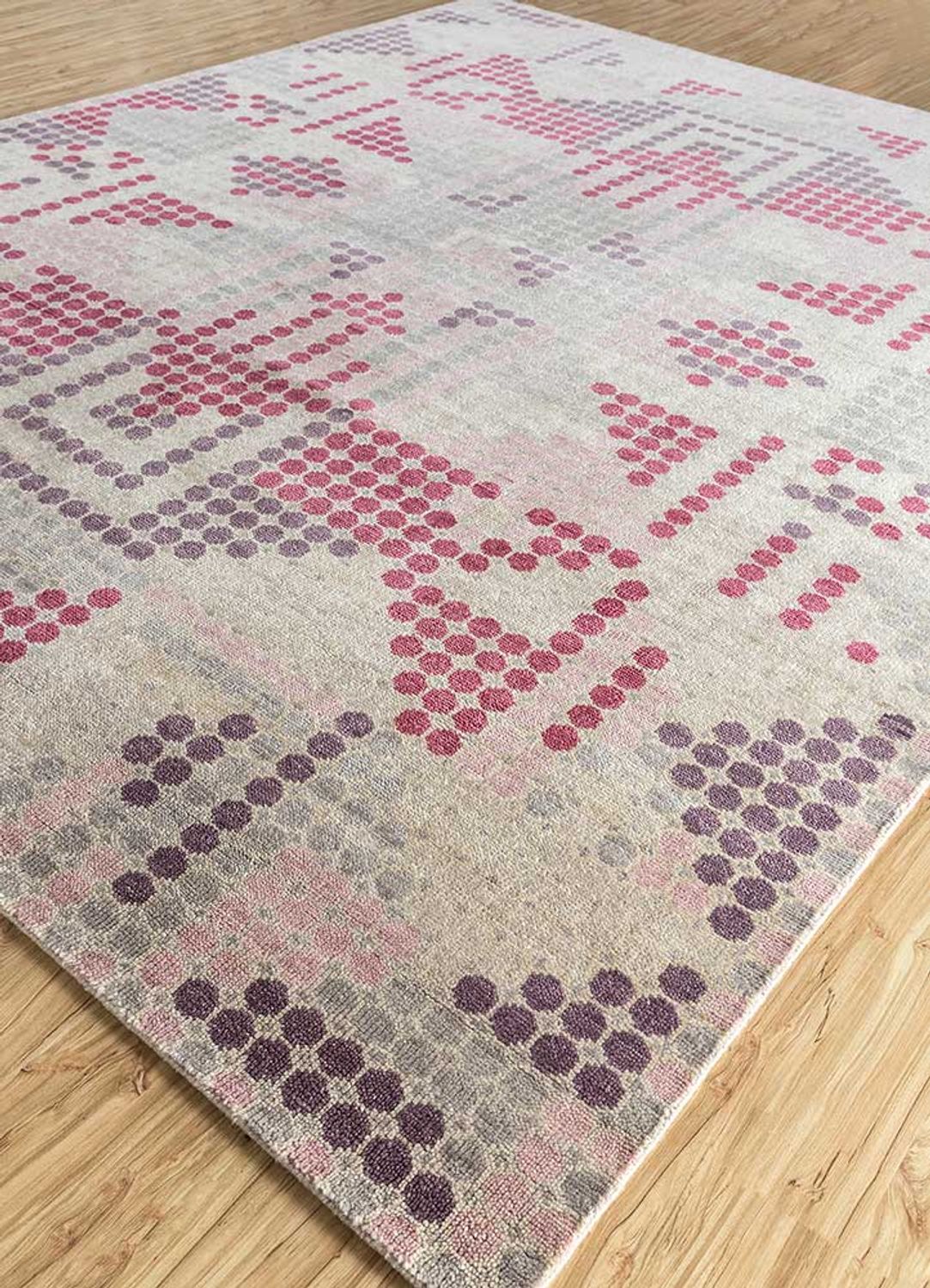 Uldtæppe - 300 x 200 cm - flerfarvet
