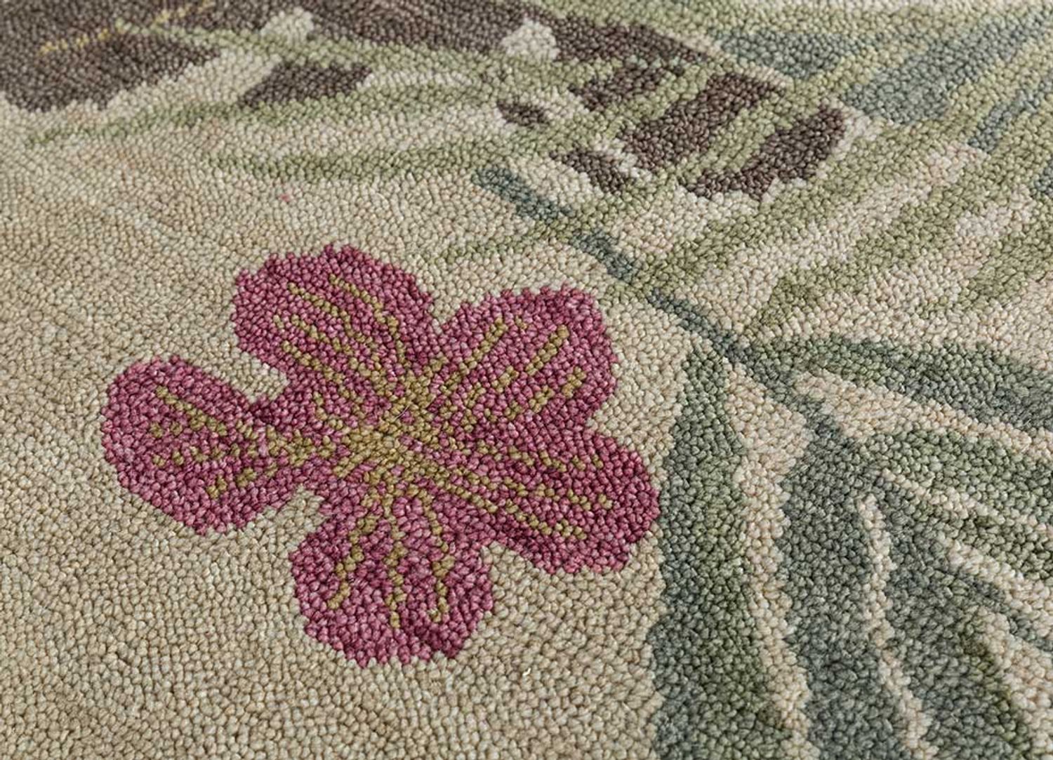 Uldtæppe - 300 x 200 cm - guld