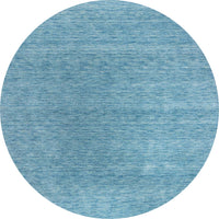 Gabbeh-tæppe - Softy - Uni - rundt