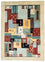 Gabbeh Tæppe - Loribaft Persisk - 198 x 150 cm - farvet