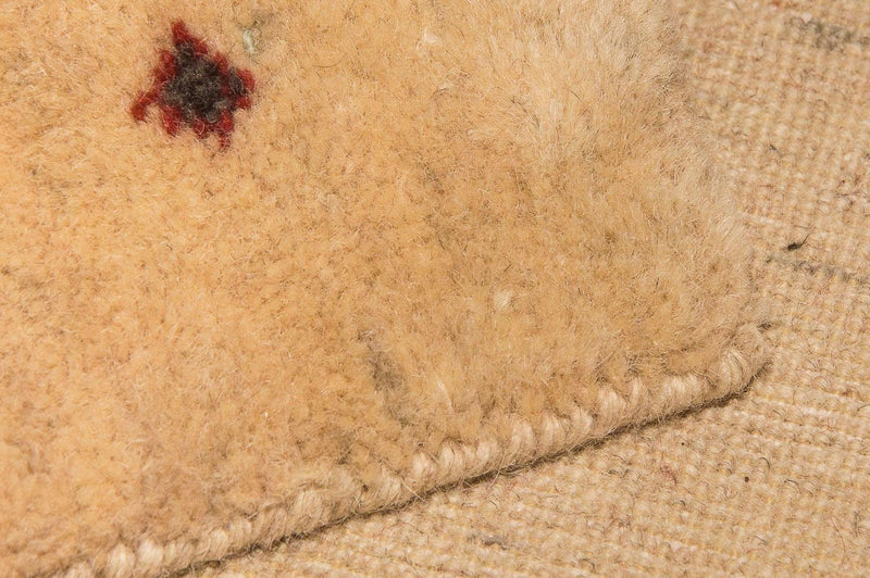 Gabbeh Tæppe - Loribaft Persisk - 200 x 146 cm - beige